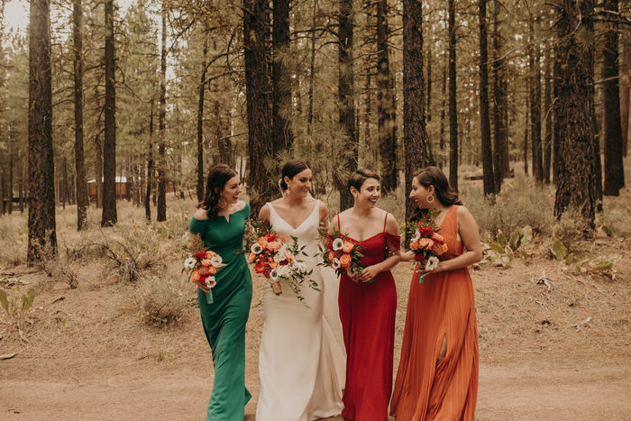 A Woodland Boho Wedding