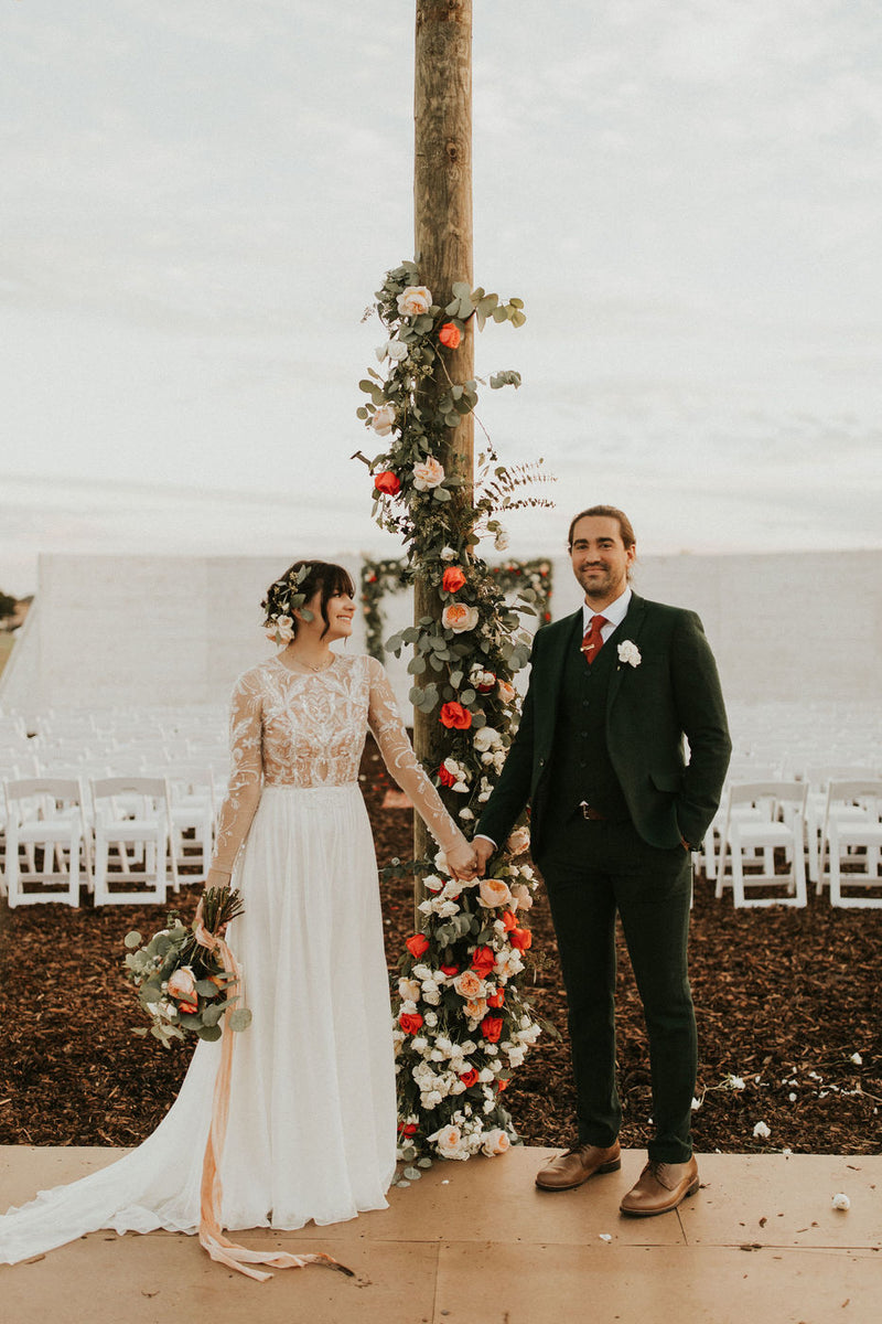 Backyard Boho Wedding
