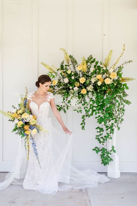 Vintage Pastel Garden Wedding