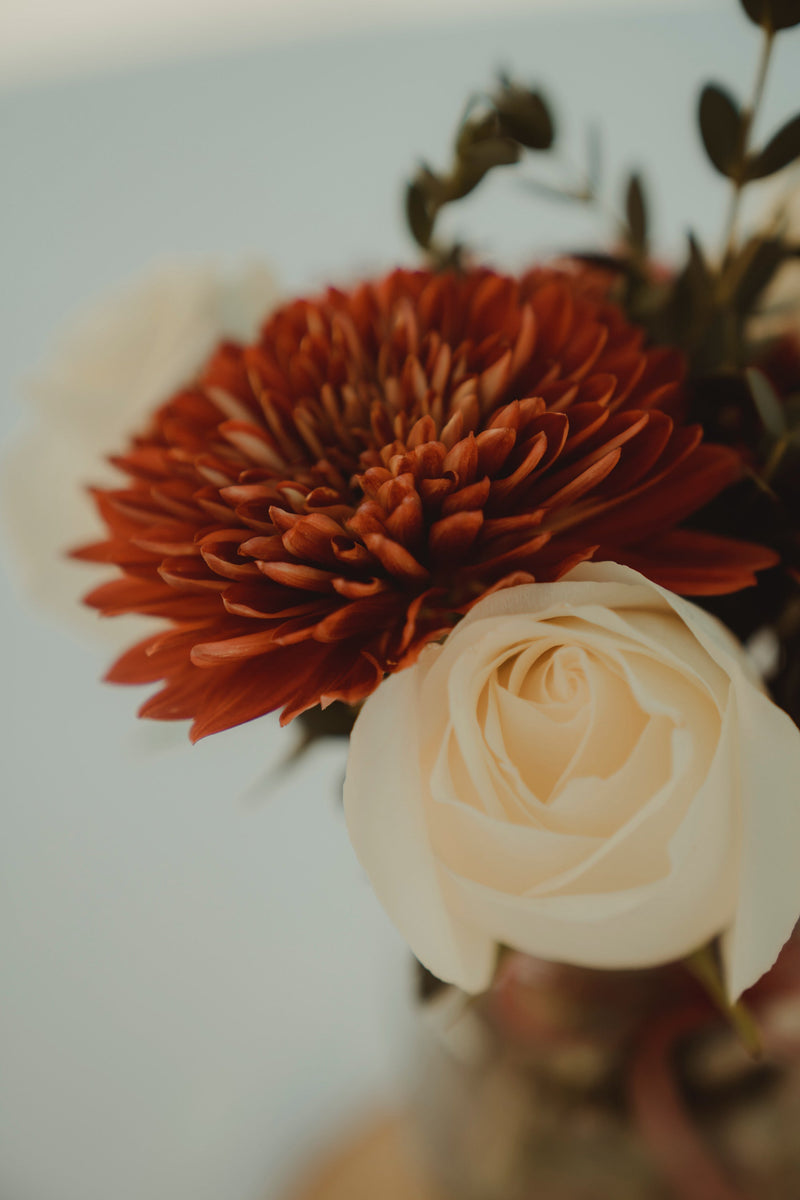 Black and Terracotta Desert Elopement