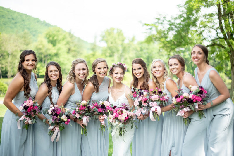 Pink Garden Wedding