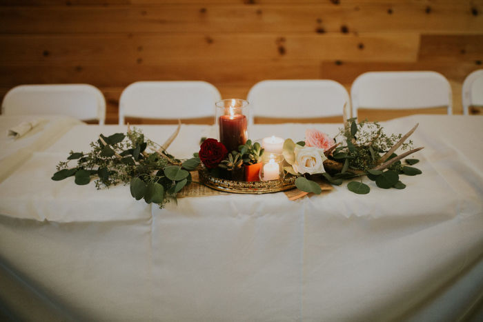 Rustic Blush & Burgundy Wedding
