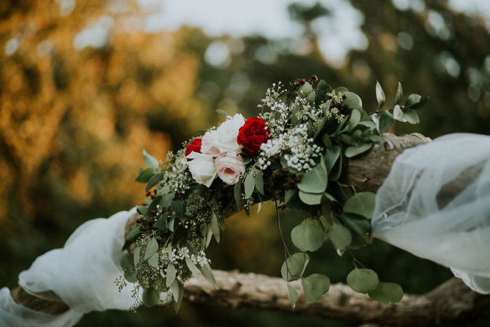 Rustic Blush & Burgundy Wedding