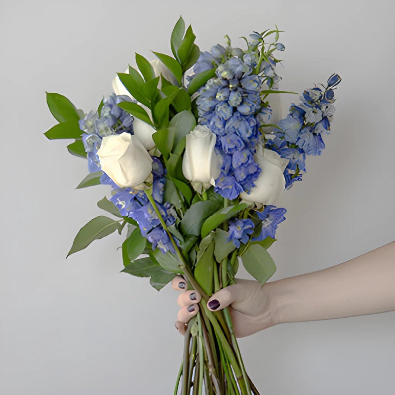 Dozen Cream Rose Table Arrangements