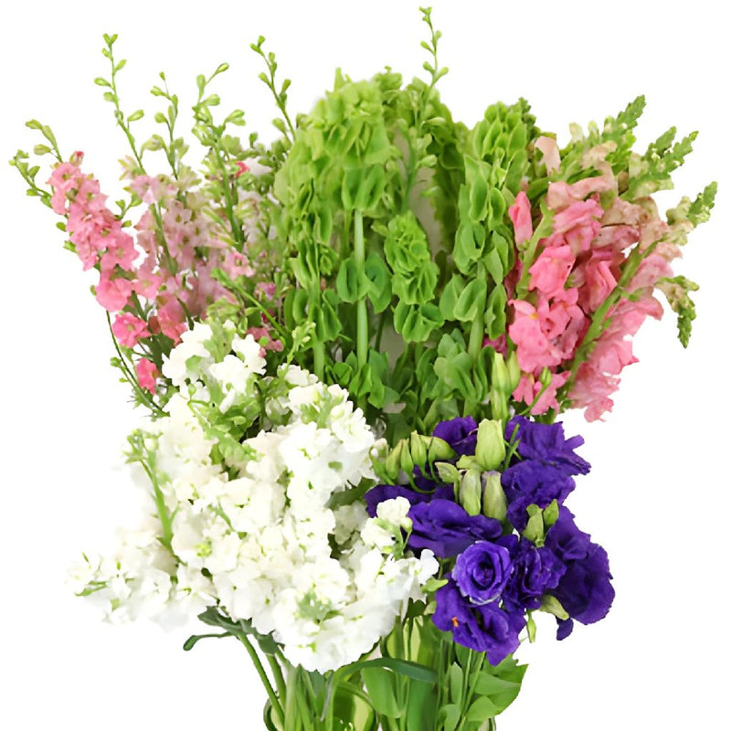 Centerpiece with Height DIY Flower Kit In a Vase