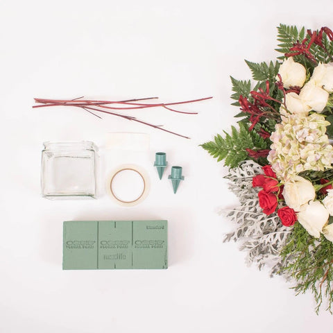 Fireside Bliss Online Floral Class Supplies