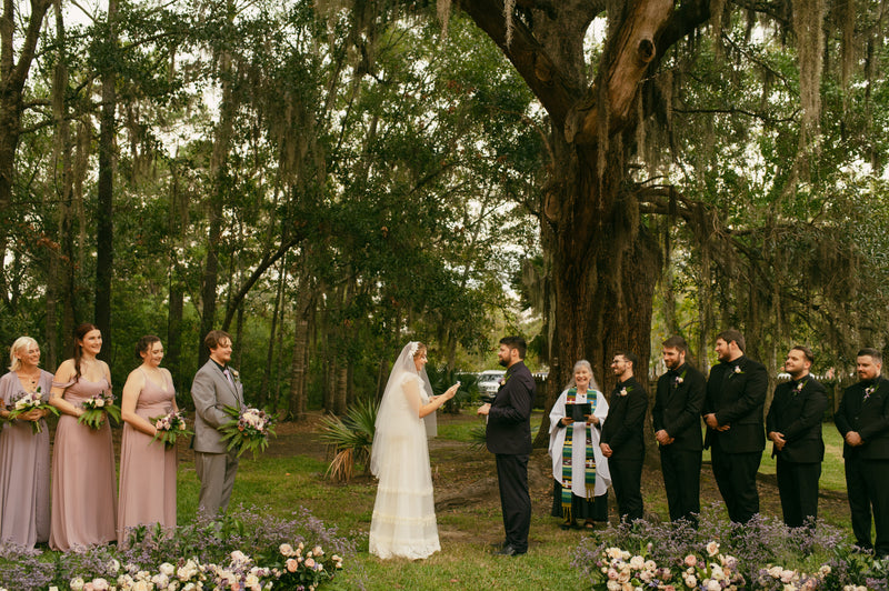 Magical Lilac Louisiana Wedding