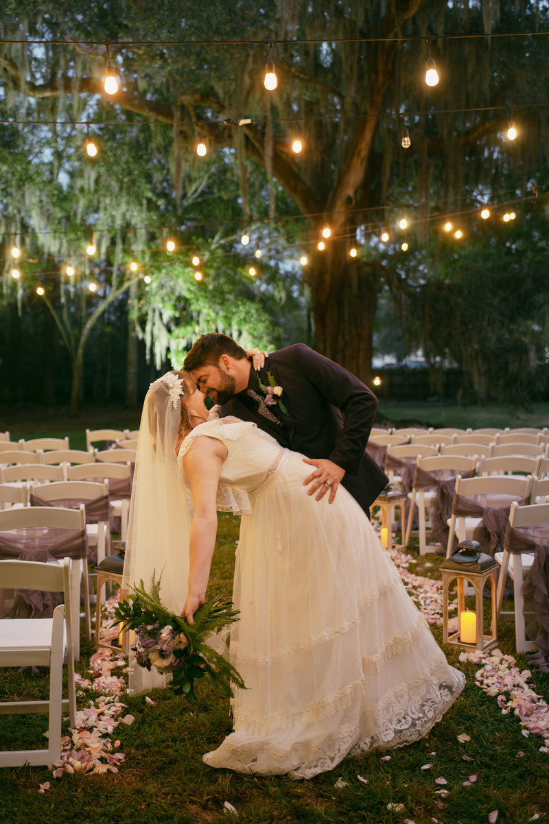 Magical Lilac Louisiana Wedding