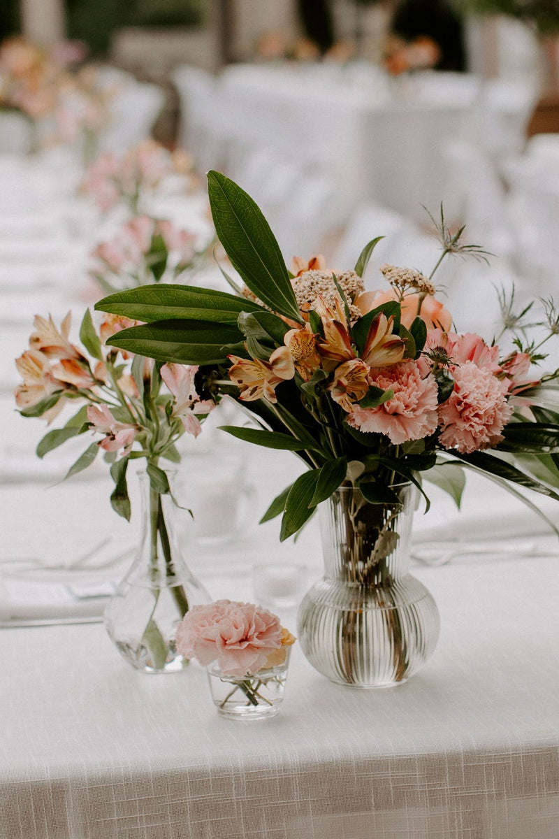 A Romantic Museum Wedding with Bright DIY Flowers