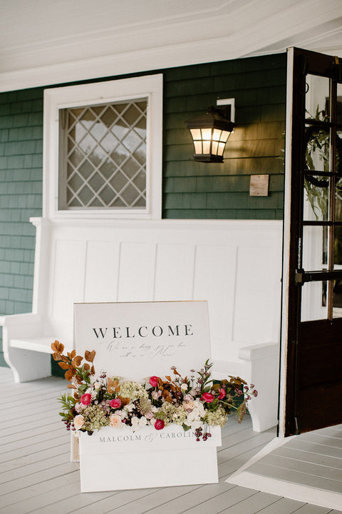 Sophisticated with Vibrant Pop Wedding