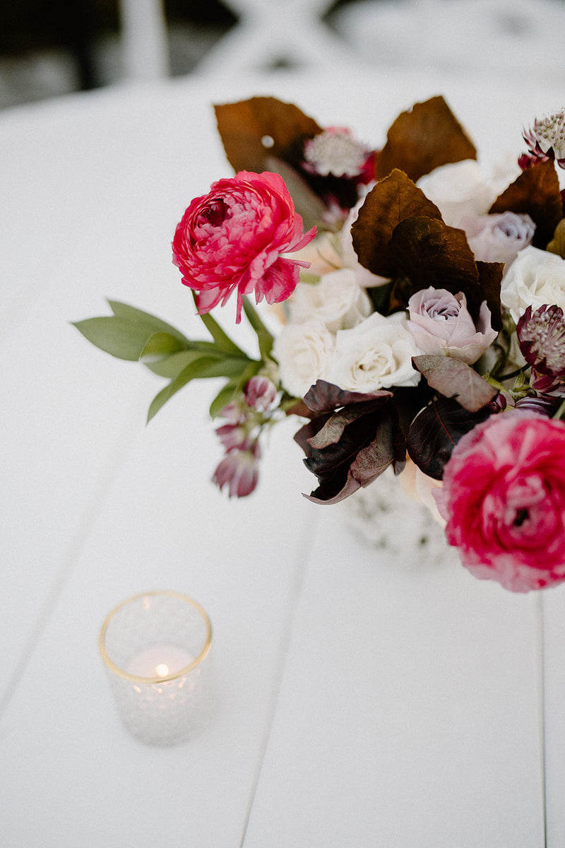 Sophisticated with Vibrant Pop Wedding
