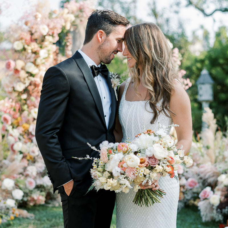 Colorful Whimsical Garden Wedding