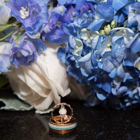 Brilliant Blue Wedding