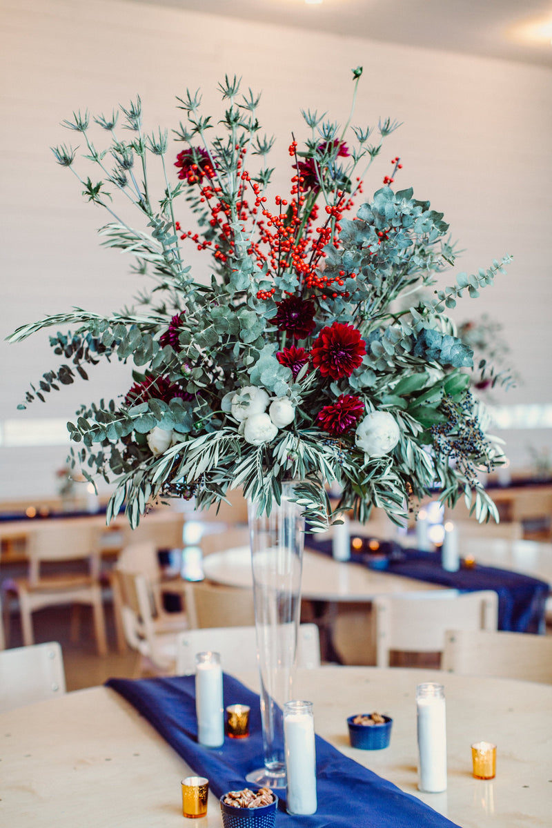Colorful Winter Wedding