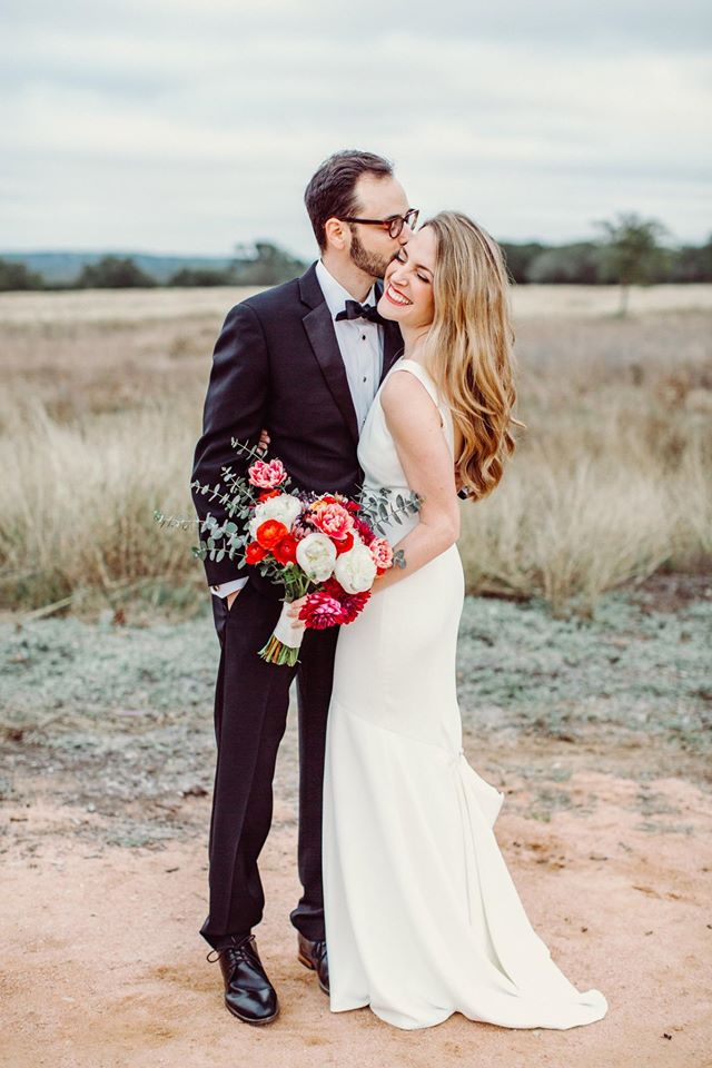 Colorful Winter Wedding