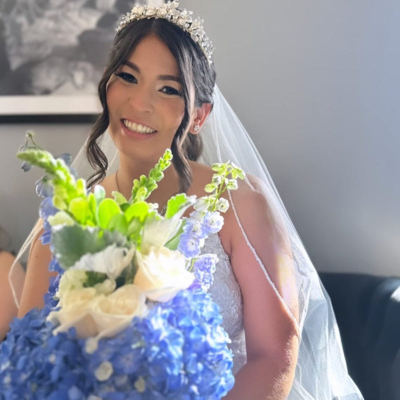 Brilliant Blue Wedding
