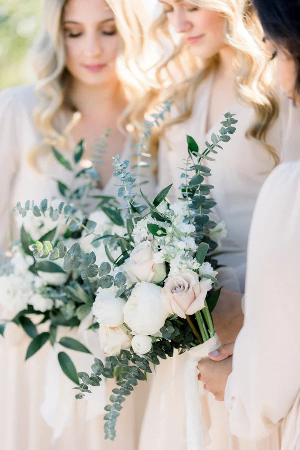 Sage and Ivory Vintage Wedding
