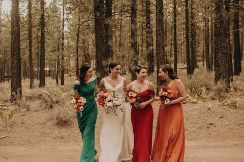A Woodland Boho Wedding