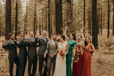 A Woodland Boho Wedding