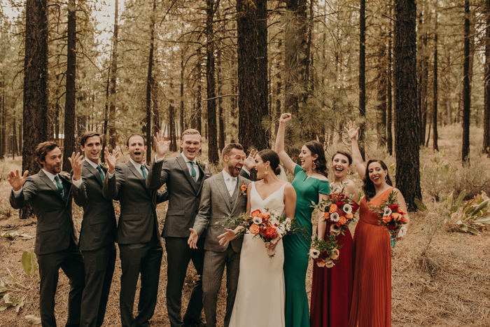 A Woodland Boho Wedding