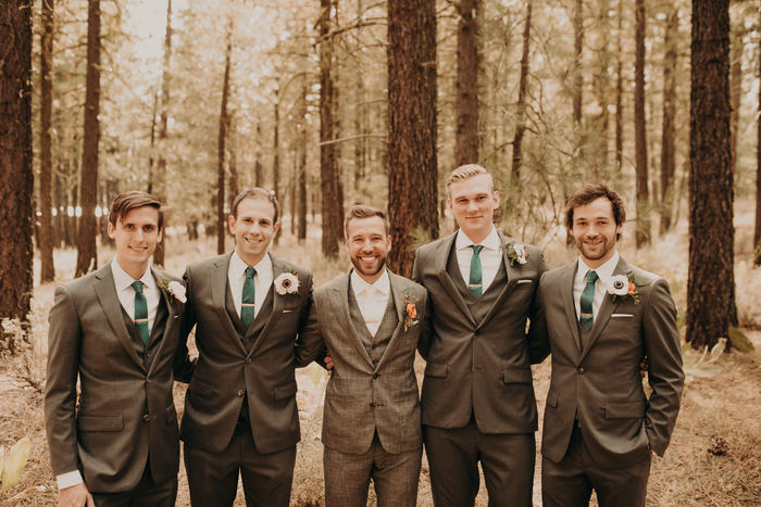 A Woodland Boho Wedding