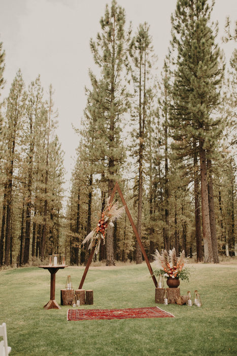 A Woodland Boho Wedding