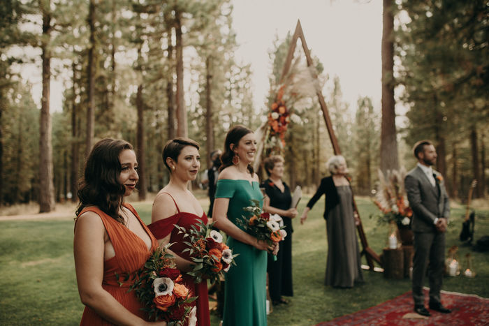 A Woodland Boho Wedding