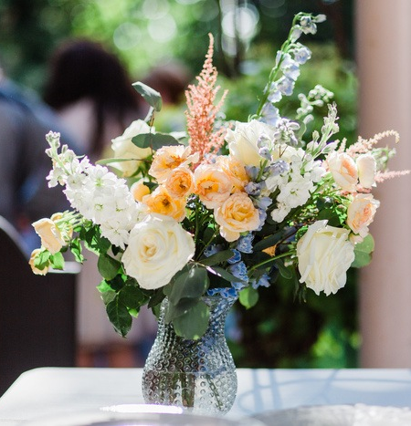 A Pastel Garden Wedding