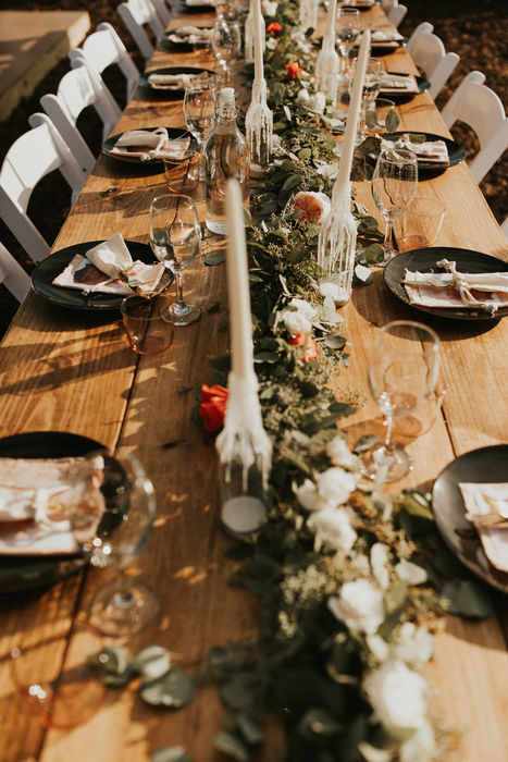 Backyard Boho Wedding