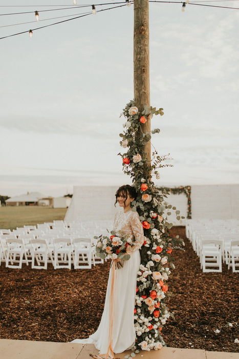 Backyard Boho Wedding