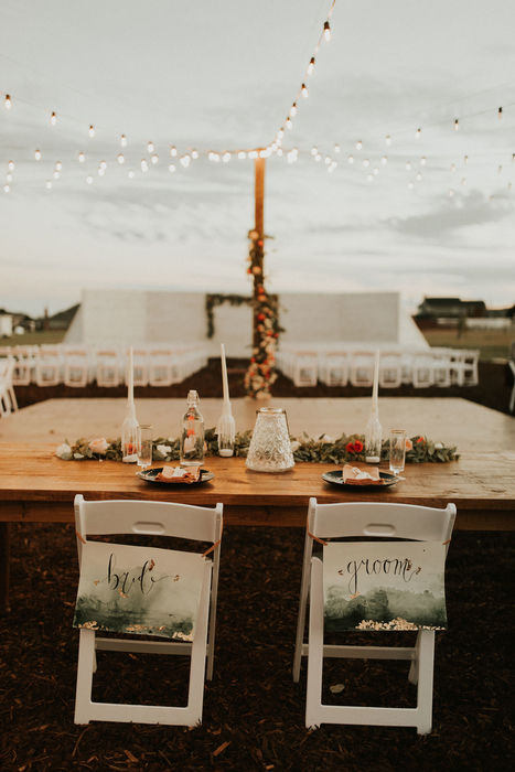 Backyard Boho Wedding