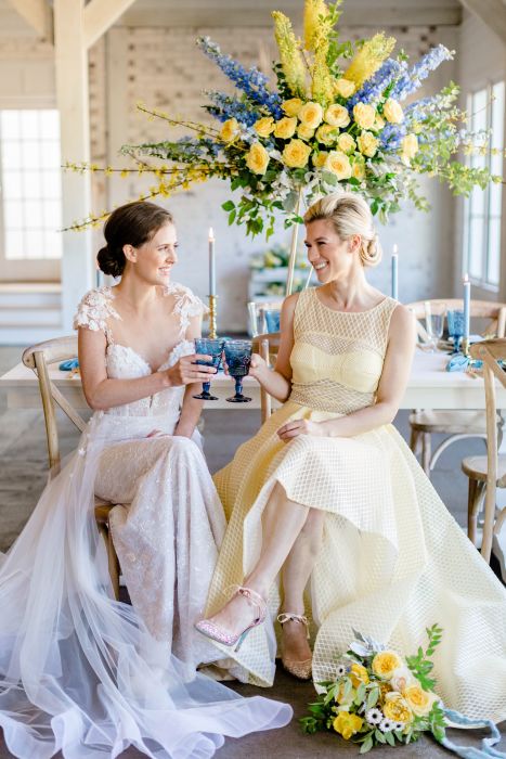 Vintage Pastel Garden Wedding