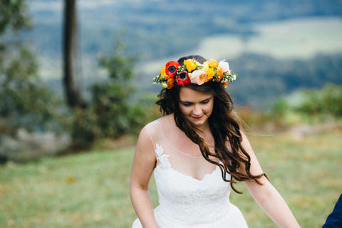 Multicolored Boho Wedding