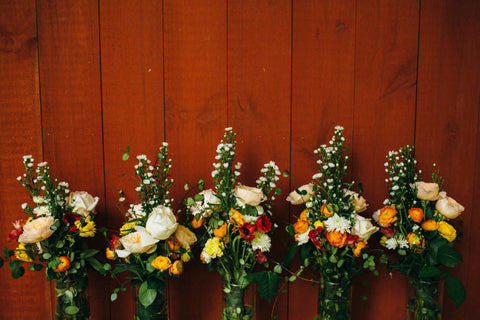 Multicolored Boho Wedding