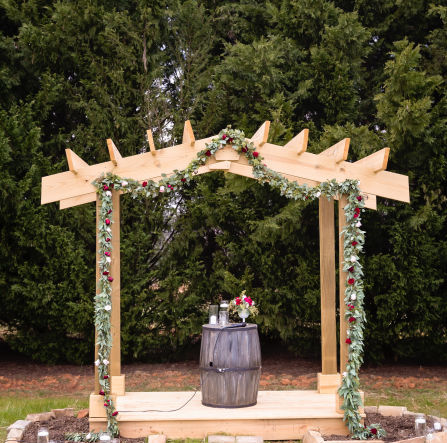 Rustic Glam Winter Wedding