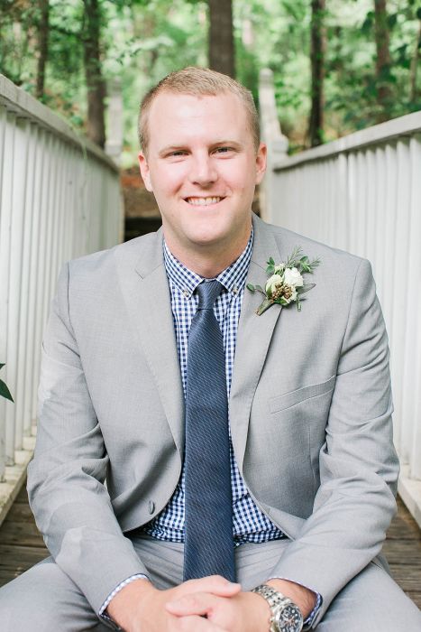 Chic Green and White Wedding Flowers