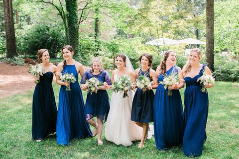 Chic Green and White Wedding Flowers