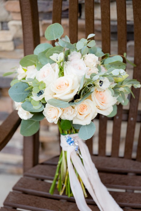 Classic Creamy and Blush Mountain Wedding