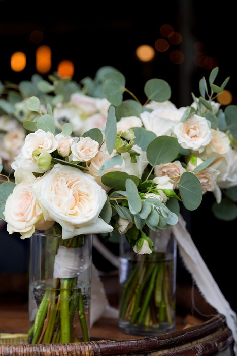 Classic Creamy and Blush Mountain Wedding