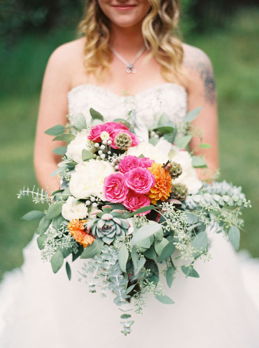 Colorful Boho Montana Wedding