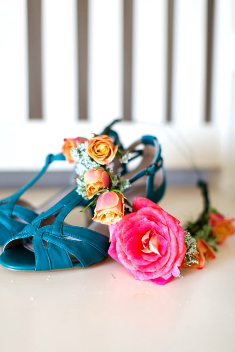 Dreamy and Bold Beach Wedding