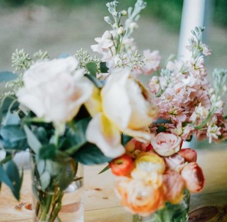 Blush and Apricot Rustic Autumn Wedding