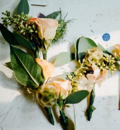 Blush and Apricot Rustic Autumn Wedding