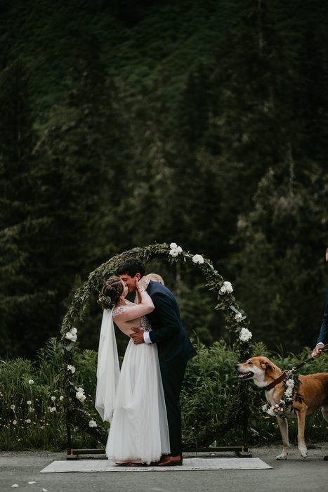 Bohemian Alaskan Wedding in the Mountains