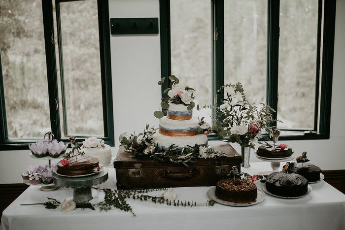 Bohemian Alaskan Wedding in the Mountains