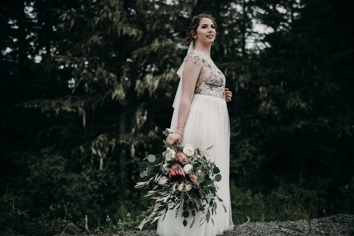 Bohemian Alaskan Wedding in the Mountains