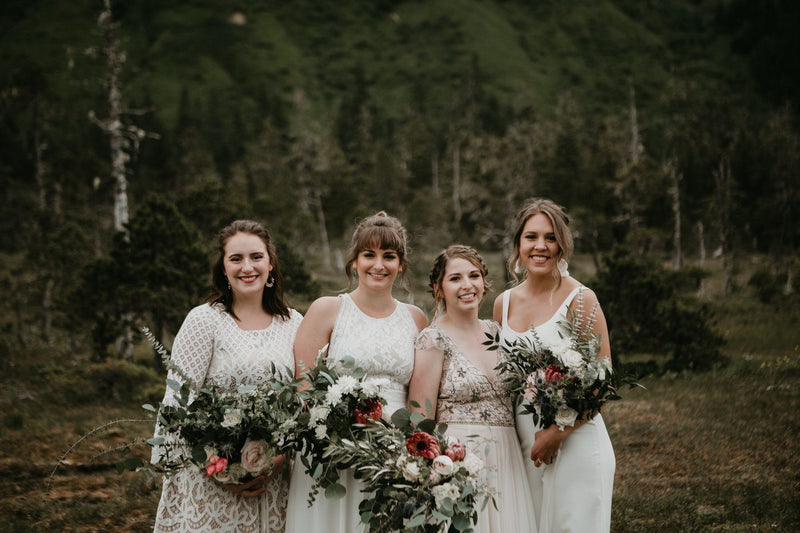 Bohemian Alaskan Wedding in the Mountains