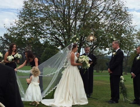 Elegant Black & White Wedding