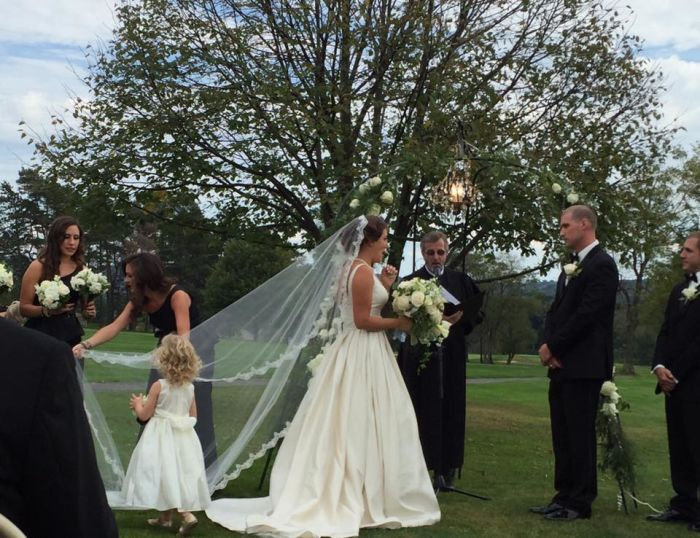 Elegant Black & White Wedding