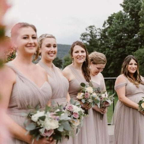 Mauve and Lace Vintage Wedding